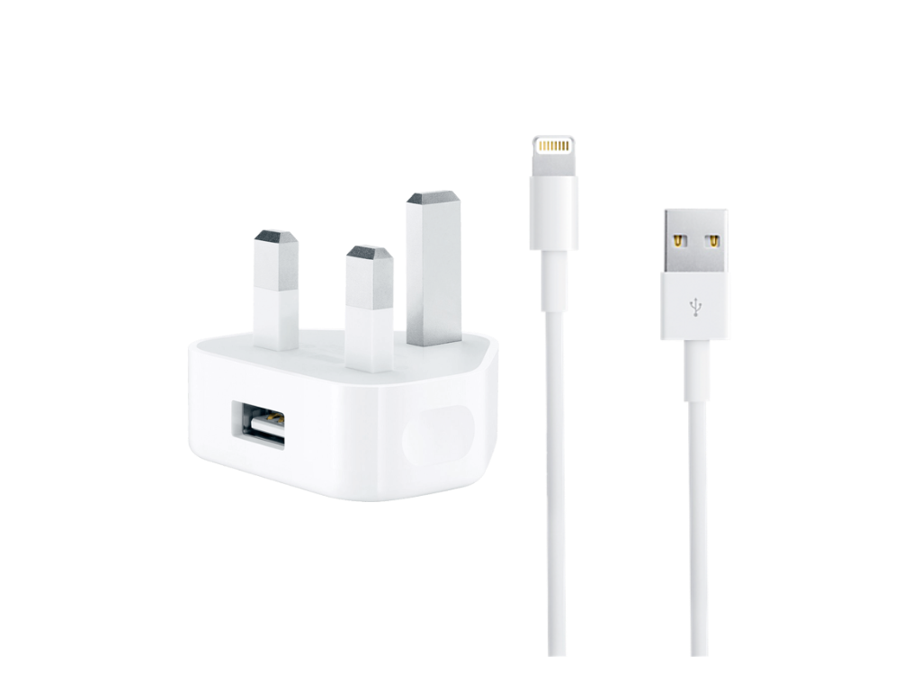 Genuine Apple Mains Charger & Lightning Cable Bundle ⋆ iPhone Repairs